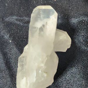 Quartz Crystal LG030 - Large Double Point Cluster  3x1.5x1
